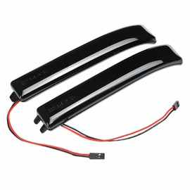 Xinctai Sequential Amber LED Side Mirror Marker Lights Turn Signal Lamp Compatible with Ford F150 2009-2014,SVT Raptor 2010-2014 Smoked Lens Reflector