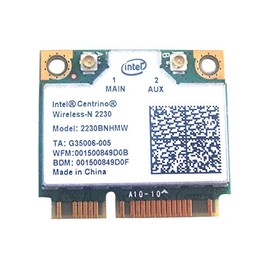 Intel 2230 2230bn_hmw Half Mini Pci-e Wireless WLAN WiFi Card Bluetooth Module 802.11 B G N