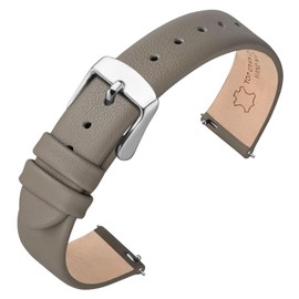 ANNEFIT Leather Watch Straps for Men and Women, Quick Release Replacement Strap, 12 mm, 13 mm, 14 mm, 16 mm, 18 mm, 20 mm, 22 mm, 18 mm, Leather, No gemstone