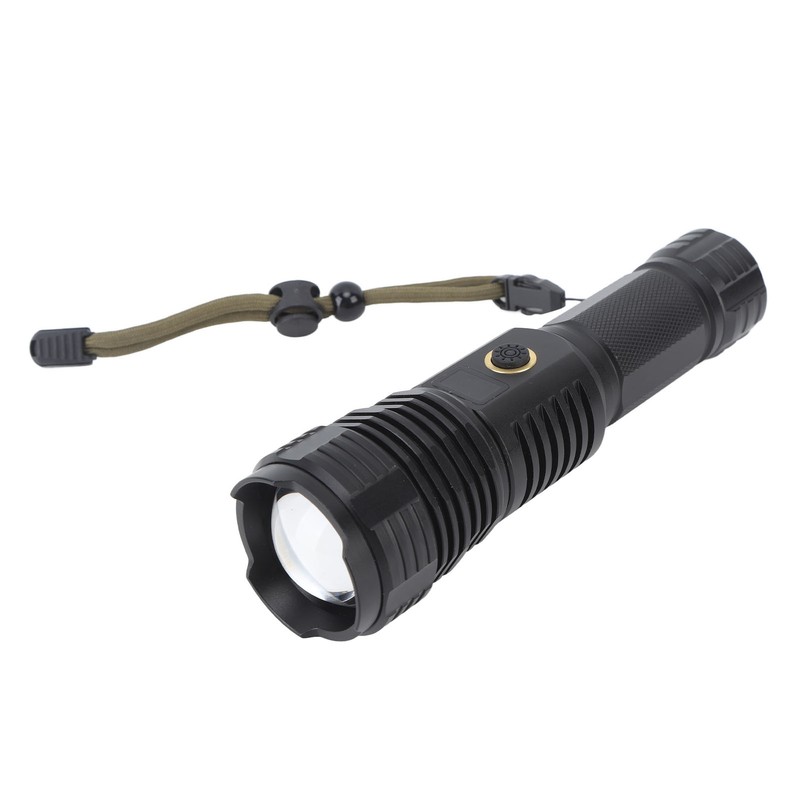 LED Flashlight Ultra Bright XHP70 LED Type C Rechargeable Handheld