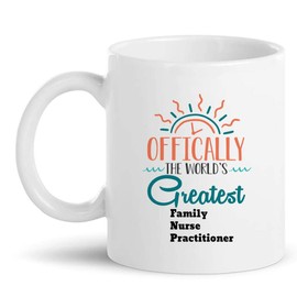 Best Family Nurse Practitioner Mug Gift for Men Women - Nursing 11Oz Cup Gifts - Office Presents Cups Mugs T-Shirt