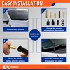 Anodized Carbon Fiber Antenna 3-Inch, Short Truck Antenna for Ford