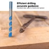 7PCS Carbide Drill Bits Straight Shank Spiral Drilling Bit Set