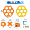 Inflatable Ring Toss Pool Game for Summer Fun – Hexagonal