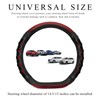SHMZK Car Steering Wheel Cover, 15 Inch Anti-Slip Steering Wheel