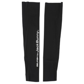 Jack Bunny 262-5183301 Unisex Arm Cover (Brand Logo) / Golf UV Protection, 010_black