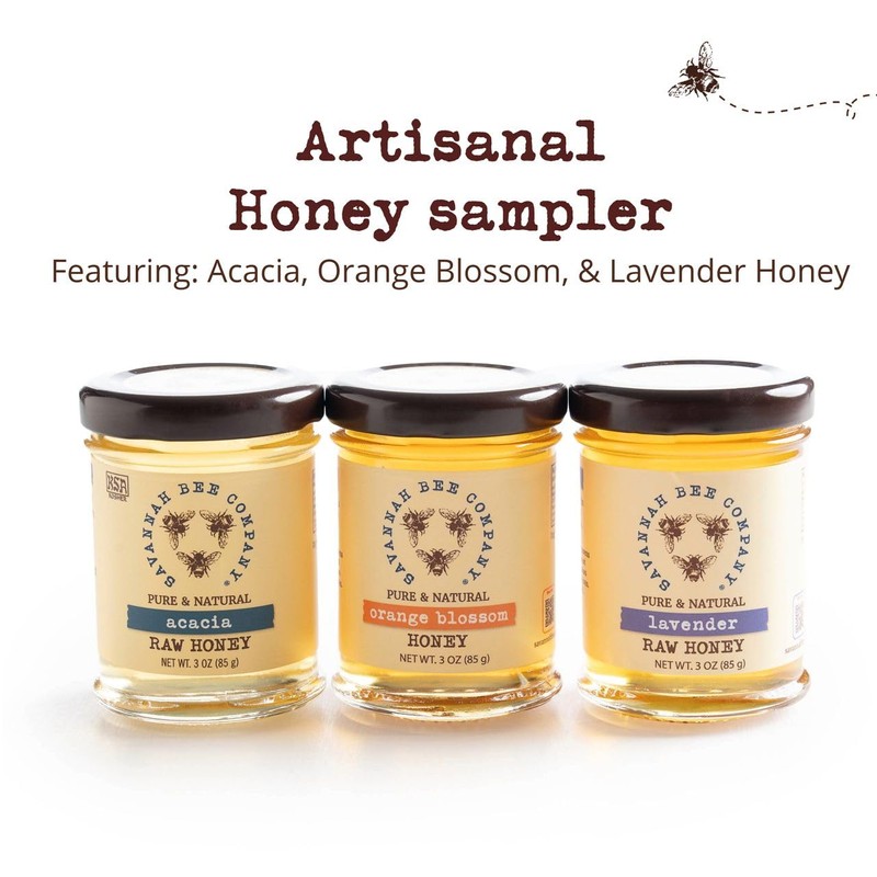 Savannah Bee Company Honey Sample Set - Artisanal Honey