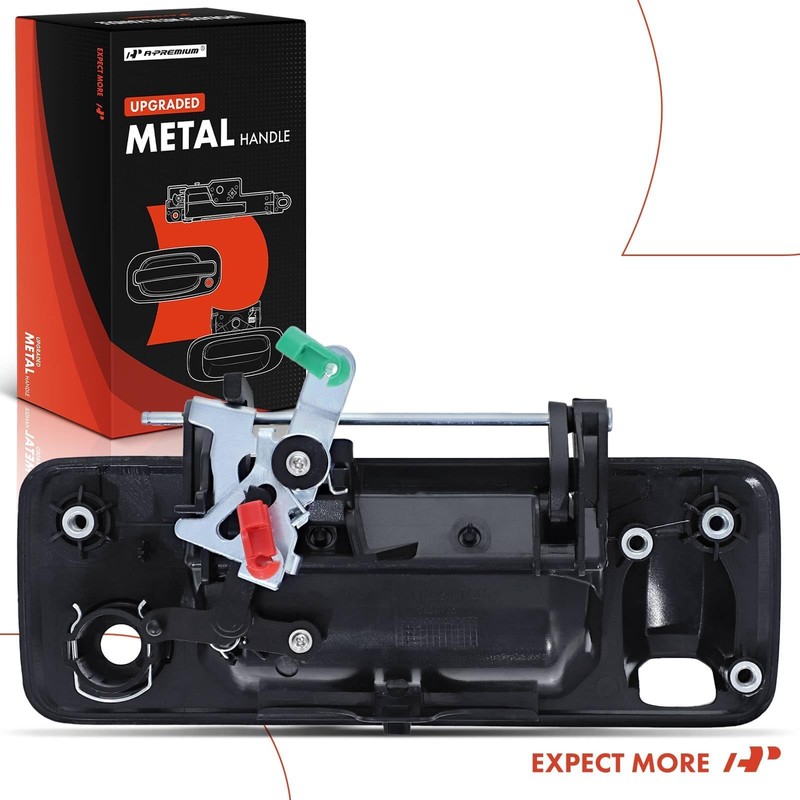 A-Premium - Upgraded Metal Tailgate Latch Handle - Compatible with