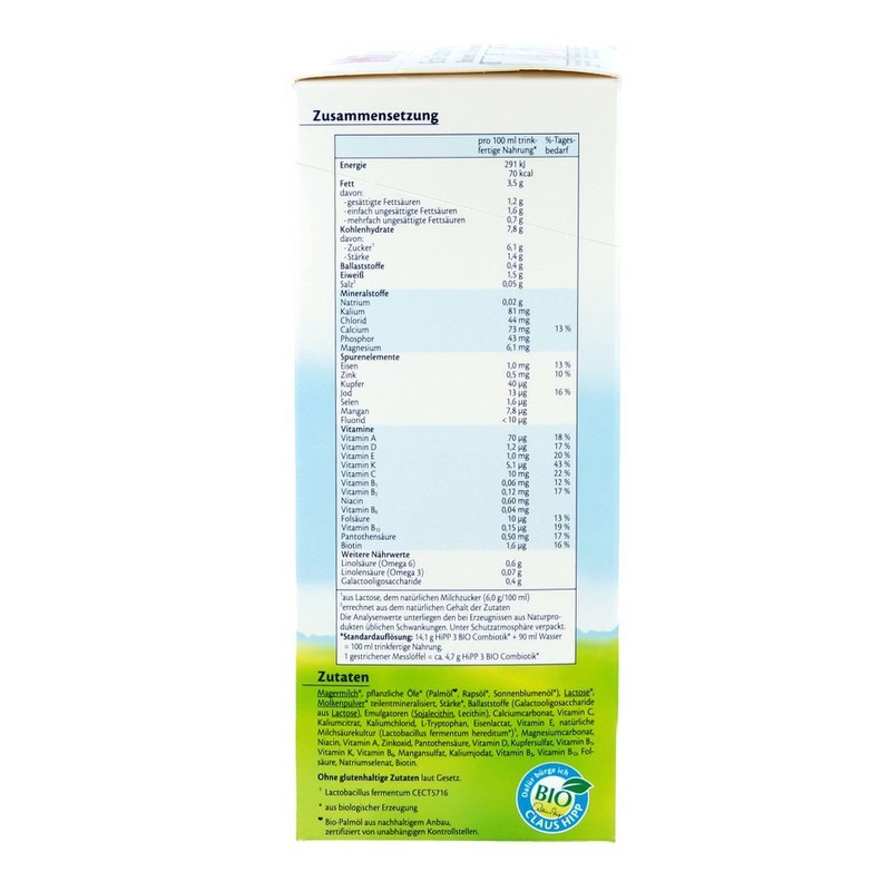 Hipp 3 Bio Combiotik 2033 600 g Follow-on Milk from