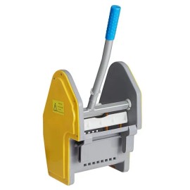 Lavex 2 Yellow Down Press Mop Wringer Fits All 35 Qt. Janitor Mop Buckets