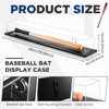 Baseball Bat Display Case Wall Mounted Tabletop Bat Display Case