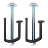 2 Set Truck Tool Box Clamp Durable Rust Proof Aluminum