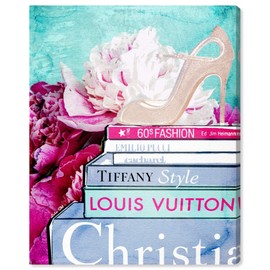 The Oliver Gal Artist Co. Fashion and Glam Wall Art Canvas Prints 'What's On My Mind' Home Décor, 20 in x 24