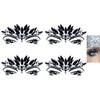 BFG34x4 Face Glitter Gemstones Sticker Glitter Rhinestones Face Makeup and
