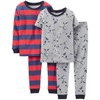 Carter's Baby Boys 4 Piece Baseball Pyjamas 6 Months