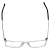 Vivid Designer Reading Eye Glasses 891 in Glossy Crystal Clear