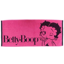 Baby Boop Face Towel, Pink Face