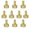 Cobenga 1/2" Pex Fittings, Brass 1/2 Pex Female Adapter, PEX