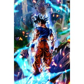 Dragon Ball Super Ultra Instinct Goku Poster 24X36 inches