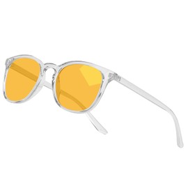 Ulknyss Blue Light Filter Glasses Without Prescription Computer Glasses Reduces Eye Strain Blue Filter Gaming Glasses Transparent for Men Women