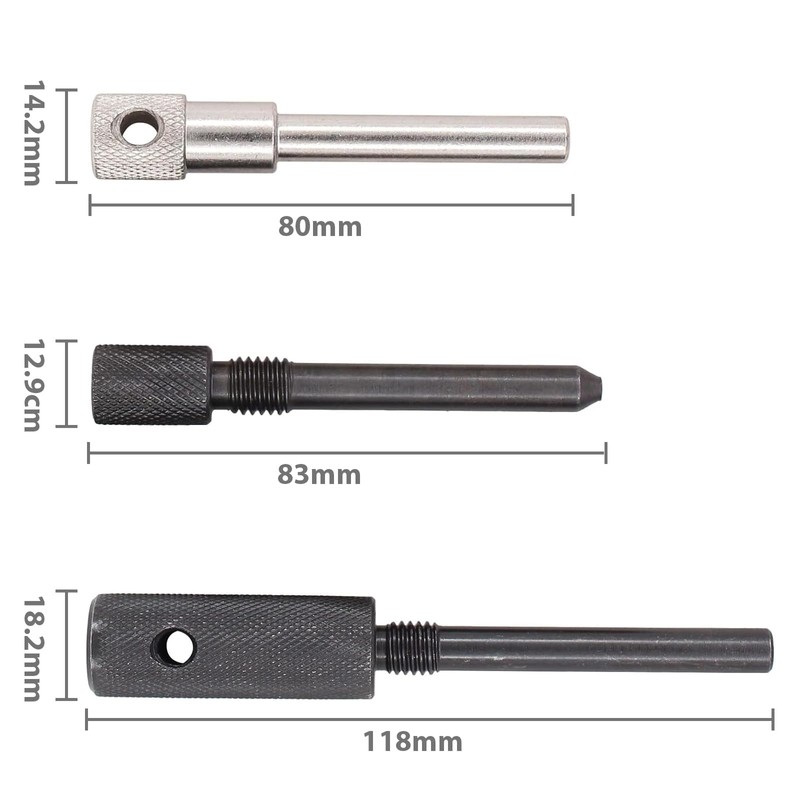 CLKE 3Pcs Engine Timing Tool Set for Renault/Dacia/Nissan 1.5 1.9