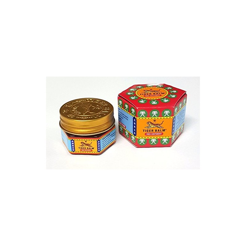 Tiger Balm Red Extra Strength Pain Relieving Ointment, 10g