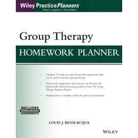 Group Therapy Homework Planner