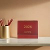 Minicalendario De Escritorio 2026, Planificador Mensual Con