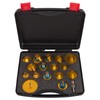 maXpeedingrods 17PCS Brake Bleeder Adapter Kit, Master Cylinder Bleeder Kit,