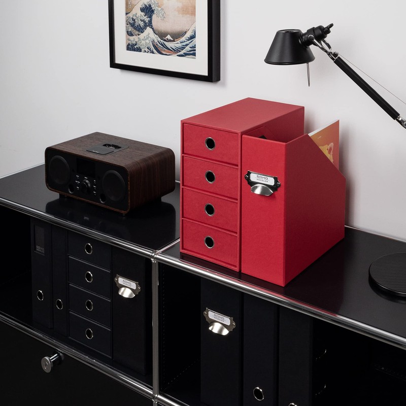 Rössler Papier S.O.H.O. 1318452151 A4 Magazine File with Handle 11.5