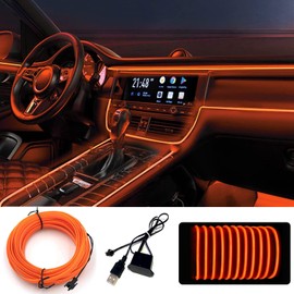 LED Interior Lighting Car, 5 m Car Interior Lighting, LED Atmosphere Light Car, Multicoloured Waterproof Ambient Lighting, Car LED Strips, Neon, Interior Lighting, Strips, Tape, Lamps