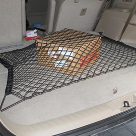 CiuGear Car Dog Guard, Single Layer Vehicle Universal Nets Mesh Barrier Blocks Pets Access To Car Front Seats - 47.24" x 33.85"