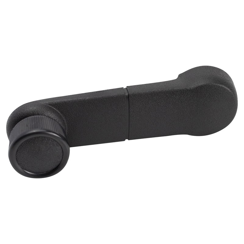TRQ Metal Reinforced Window Crank Handle Set Black Compatible with