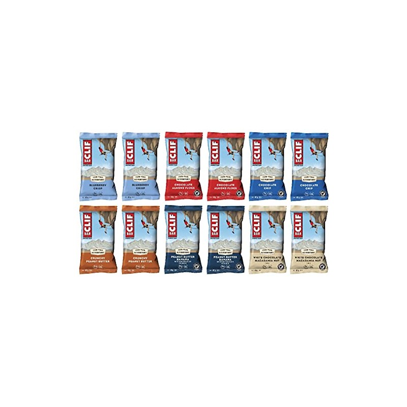 Clif Bar Variety Pack (12 x 68 g), The Popular
