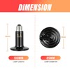 YSSOA 100W Ceramic Heat Emitter, Reptile Heat Bulbs, Ceramic Heat