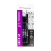 Tombow 62039 Fudenosuke Brush Pens, 3-Pack. Soft, Hard, and Twin