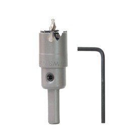 Wind Speed Carbide Hole Saw 7/8" (22mm) – 3mm Cutting Depth TCT Cutter with Pilot Drill Bit for Stainless Steel, Iron, Aluminum – Heavy Duty Hole Cutter for DIY Projects & Home Improvement