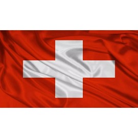 5x3ft Large Switzerland Flag Swiss Flag for Oly 2024 Decorations, Big Switzerland Flag for Oly Games 2024 Football Sports Events Celebration Parade Bar Garden Outdoor Party Decorations