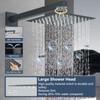 Ackwave Shower Faucet Matte Black Shower System with 8 Inches