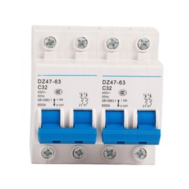 Circuit Breaker Interlock Manual Dual Power Transfer Switch AC 400V 4500A for Home 32A