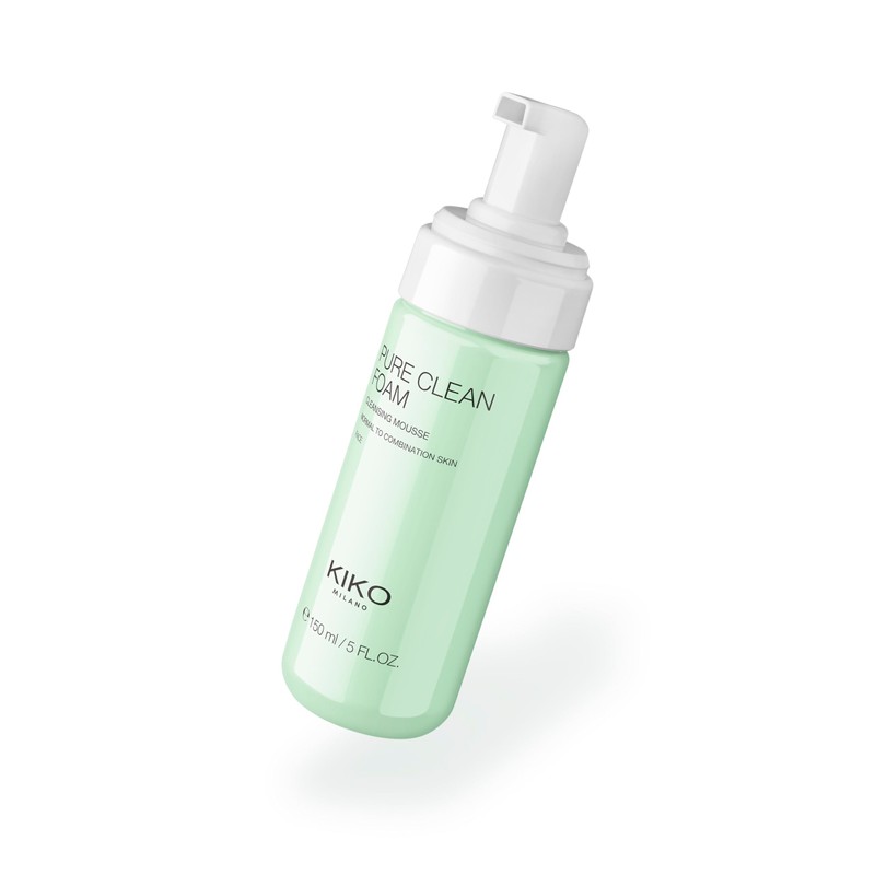 KIKO Milano Pure Clean Foam, Cleansing And Purifying Face Foam