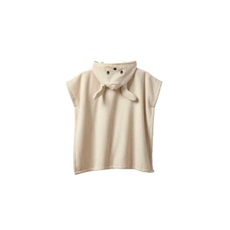 Vertbaudet Baby Bath Poncho Animal Love Beige 86/98, beige