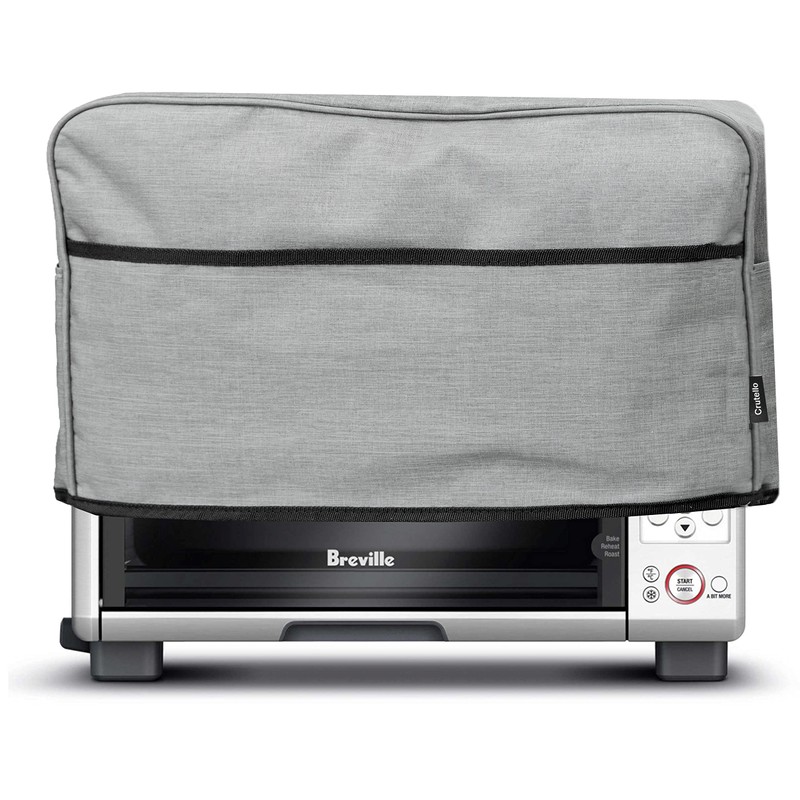 Crutello 4 Slice Toaster Oven Cover with Storage Pockets Dust