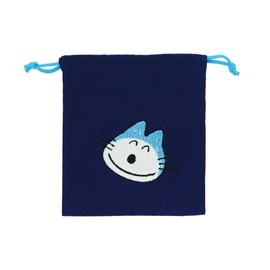 Sunstar Stationery S2334119 11 Piki Cat Drawstring Embroidery
