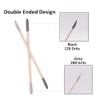 60 Pcs Sanding Sticks, Double End Matchsticks Sanding Twigs, Fine