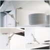 Jeylly Slow Close Lid Support Hinges, Adjustable Lid Stay for