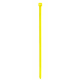 Aviditi CT422J Nylon Cable Tie, 4-Inch Length X 3/32-Inch Width, Fluorescent Yellow (Case of 1000)