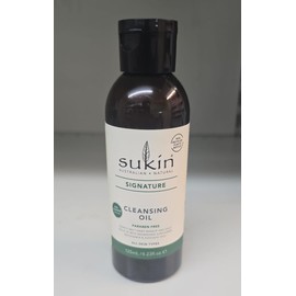 Sukin - Cleansing Oil - Signature Natural Facial Cleanser for All Skin Types - Skin Care, Facial Cleansers, Beauty Products, Skin Cleanser, Cleansing Oil for Face - 125ml