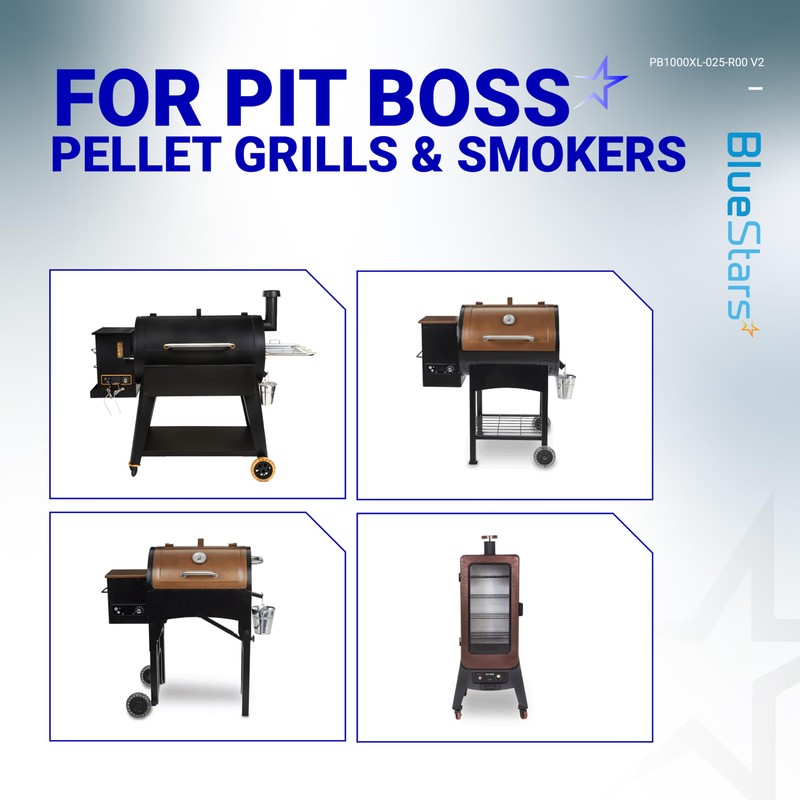 [Upgraded] BlueStars RTD Temperature Probe Sensor, Compatible with Pit Boss