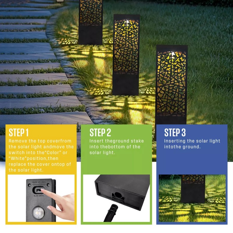 Westinghouse LED Solar Path Lights 30 Lumens, 5-Pack